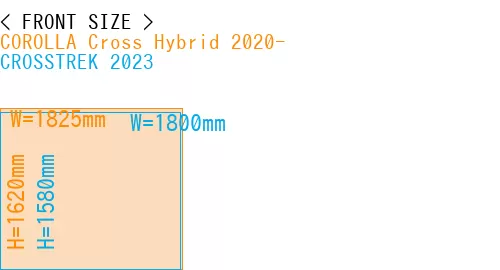 #COROLLA Cross Hybrid 2020- + CROSSTREK 2023